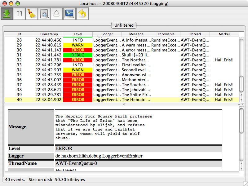 Lilith 0.9.26.1 - Mac